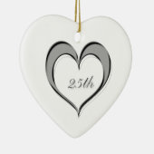 25e Jubileum Ornament hart (Rechts)