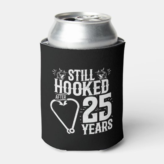 25e Jubileum paren gehuwd 25 jaar Blikjeskoeler (Blikje Voorkant)