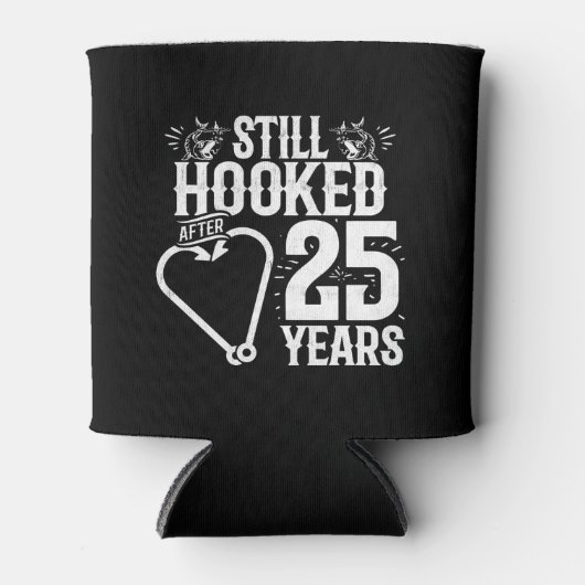 25e Jubileum paren gehuwd 25 jaar Blikjeskoeler (Voorkant)