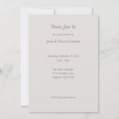 25e Jubileum Party Custom Cake Kaart (Achterkant)