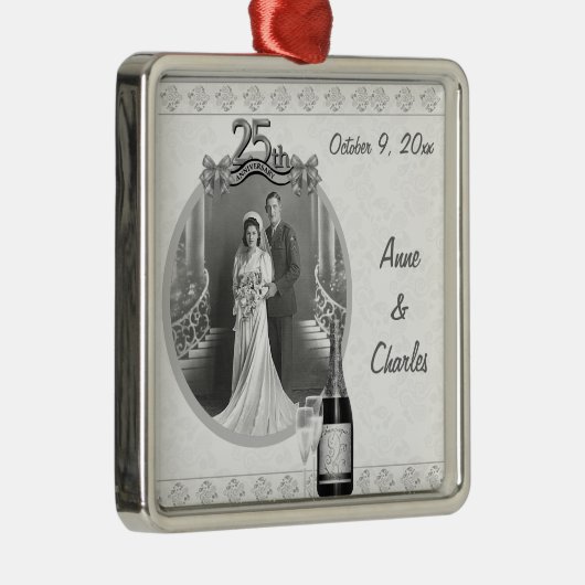 25e Jubileum Photo Keepomwille Ornament (Rechts)