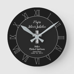 25e Jubileum Priest Silver Jubilee Ronde Klok