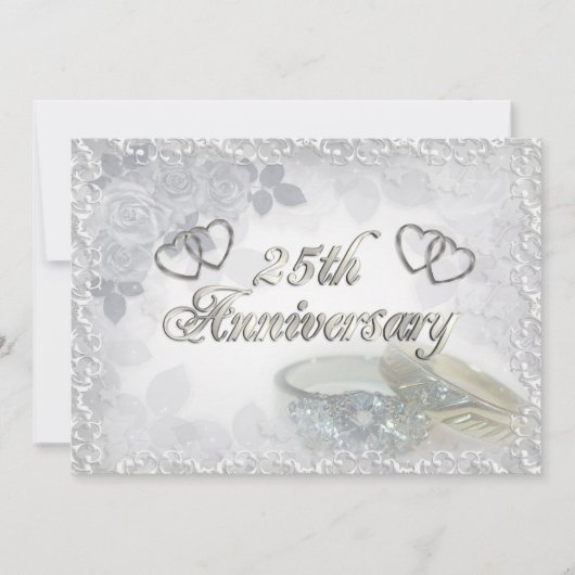 25e Jubileum ringen Uitnodiging (Voorkant)
