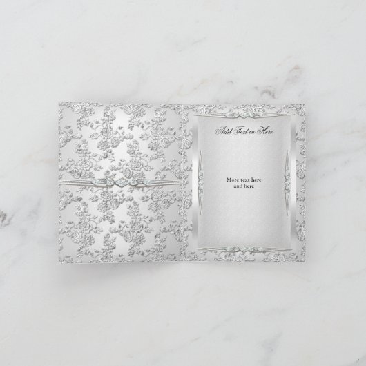 25e Jubileum Roos Damask Silver White 2 (Binnen)