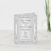 25e Jubileum Roos Damask Silver White 2 (Voorkant)