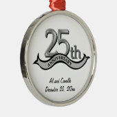 25e Jubileum Silver Keepomwille Ornament (Rechts)