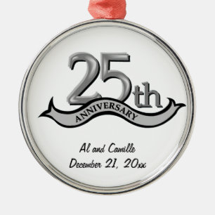 25e Jubileum Silver Keepomwille Ornament