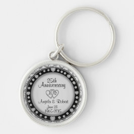 25e Jubileum Silver Sleutelhanger