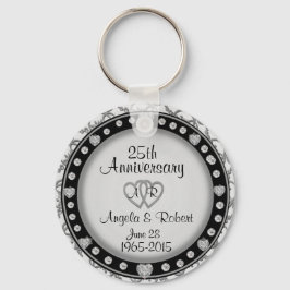 25e Jubileum Silver Sleutelhanger