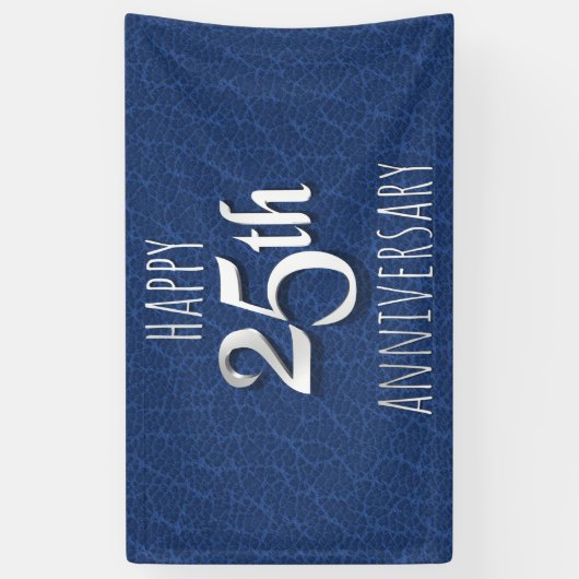 25e Jubileum Spandoek (Verticaal)