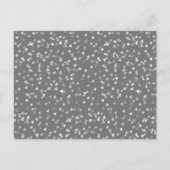 25e Jubileum Sparen de DatumKalenderliefde Hart Briefkaart (Achterkant)