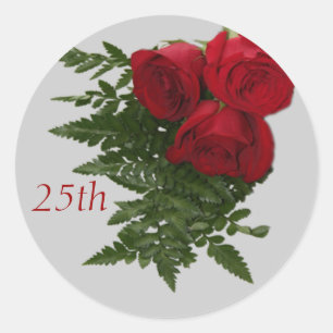 25e Jubileum sticker