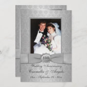 25e Jubileum Uitnodigen Kaart (Voorkant / Achterkant)