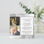 25e jubileum uitnodiging Rosentuin foto's (Staand voorkant)