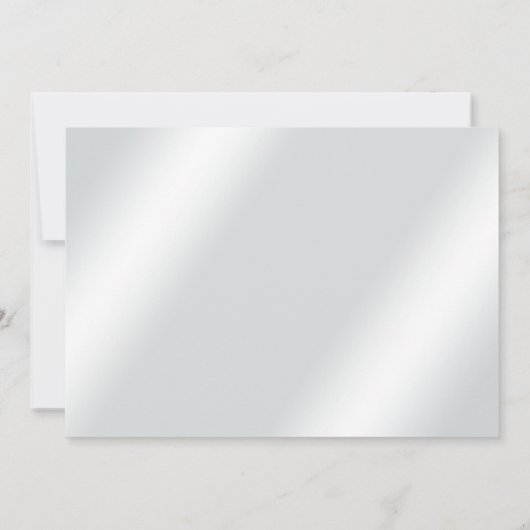 25e Jubileum Uitnodiging roze pony (Achterkant)