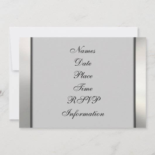 25e Jubileum Uitnodigingen (Achterkant)