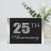 25e Jubileum Uitnodigingen (Staand voorkant)