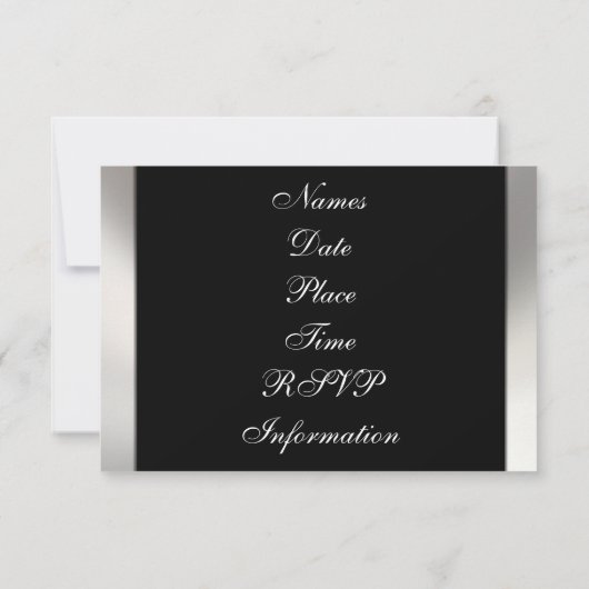 25e Jubileum Uitnodigingen (Achterkant)