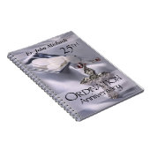 25e Jubileum van de Ordening dwars Gastheer Notitieboek (Rechterzijde)