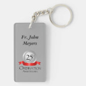 25e Jubileum van de Ordening dwars Gastheer Sleutelhanger (achterkant)