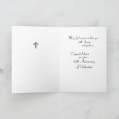 25e Jubileum van de Pristorde, kruis Kaart (Binnen)