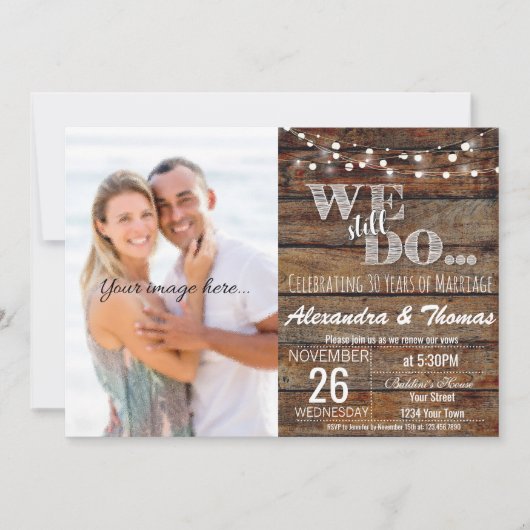 25e Jubileum van het huwelijk, we doen nog steeds  Kaart (Voorkant)