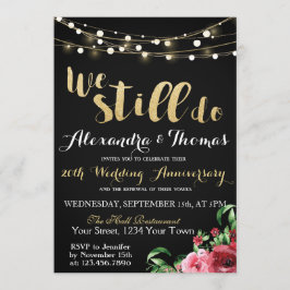 25e Jubileum van het huwelijk, we doen nog steeds  Kaart