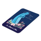 25e Jubileum van het religieuze leven Nun roze ven Magneet (Linkerzijde)