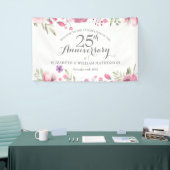 25e jubileum Waterverfrozen Welkom Spandoek (Beurs)