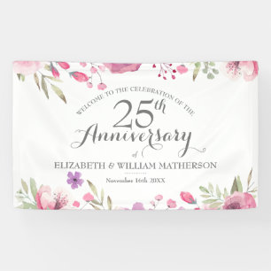 25e jubileum Waterverfrozen Welkom Spandoek