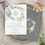 25e Jubileum Wojewodstaarthermale Rozen Floral Kaart<br><div class="desc">Deze botanische 25e huwelijksherdenkingsdag met een delicate waterverf florale groenery garland kan gepersonaliseerd worden met je speciale verjaardagsinformatie. Op de achterzijde staat een matchende bloemkool die je jubileumdata in elegante tekst op een zilveren achtergrond instelt. Ontworpen door: Thisnotme©</div>