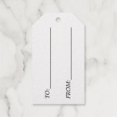 25e Jubileum Zilver Cadeaulabels (Achterkant)