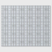 25e Jubileum, zilveren vierkanten, cadeauomslag. Cadeaupapier (Vlak)