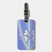 25e Jubileum Zilverharding Bagagelabel (Voorkant verticaal)