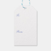 25e Jubileum Zilverharding Cadeaulabel (Achterkant)