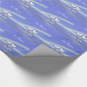 25e Jubileum Zilverharding Cadeaupapier (Hoek)