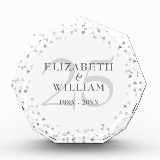 25e Jubileum Zilverharding Fotoblokken (Voorkant)