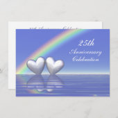 25e Jubileum Zilverharding Kaart (Voorkant / Achterkant)