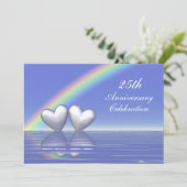 25e Jubileum Zilverharding Kaart (Staand voorkant)