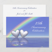 25e Jubileum Zilverharding Kaart (Voorkant / Achterkant)