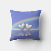 25e Jubileum Zilverharding Kussen (Achterkant)