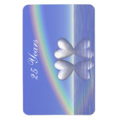 25e Jubileum Zilverharding Magneet (Verticaal)