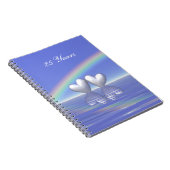 25e Jubileum Zilverharding Notitieboek (Rechterzijde)