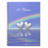 25e Jubileum Zilverharding Notitieboek (Voorkant)