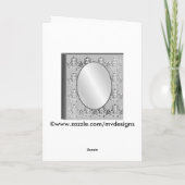 25e jubileumkaart of uitnodiging (Achterkant)