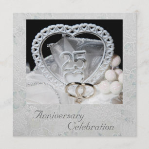 25e jubileumviering kaart