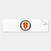 25e kindervrouw bumpersticker (Voorkant)