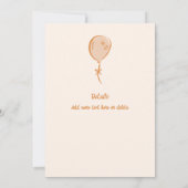 25e kleurrijke Doodles verjaardagsfeestje Kaart (Achterkant)