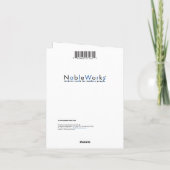 25e mijlpaal Jubileum - Bloemenwerk 25 Kaart (Achterkant)