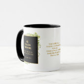 25e Ordination Jubileum Priest Gift Gepersonalisee Mok (Voorkant links)